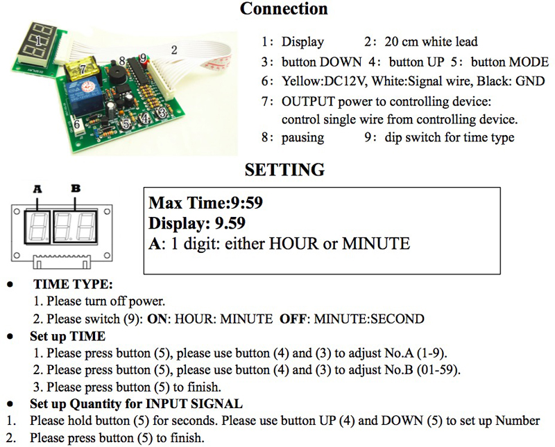 Jy17b Timer Control Board Coinoperated Power Supply Ac Selector For Commercial Washing Machines - 2