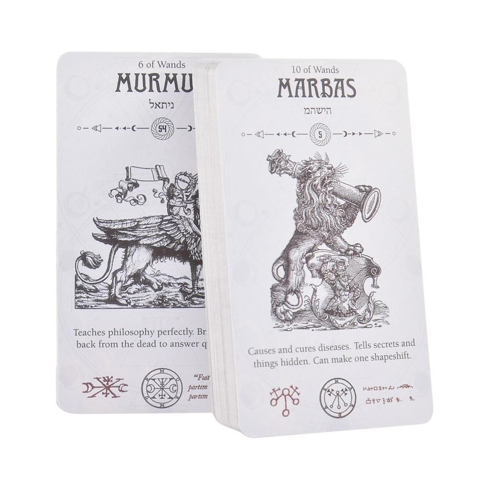 78pcs Deluxe Tarot Card Set Full English Version For Divination Astrology Fortune Telling - 17