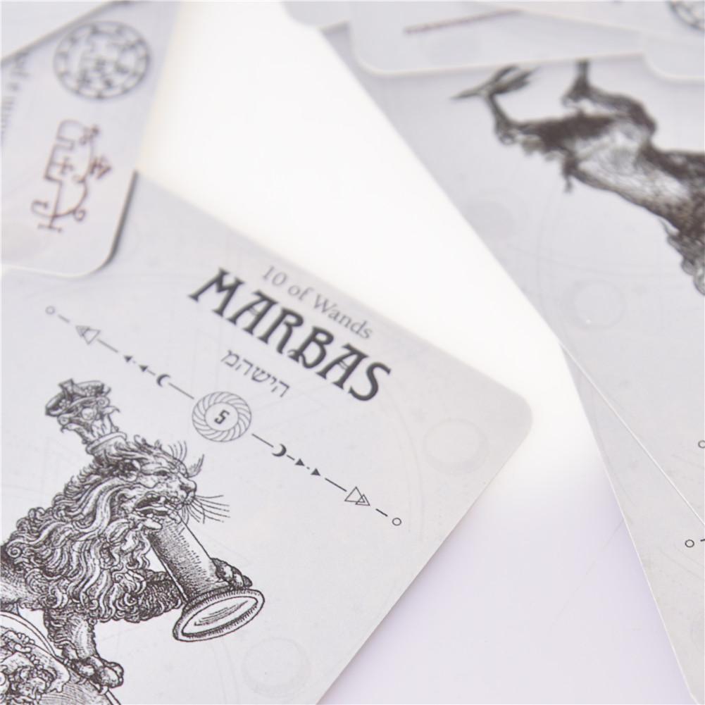 78pcs Deluxe Tarot Card Set Full English Version For Divination Astrology Fortune Telling - 11