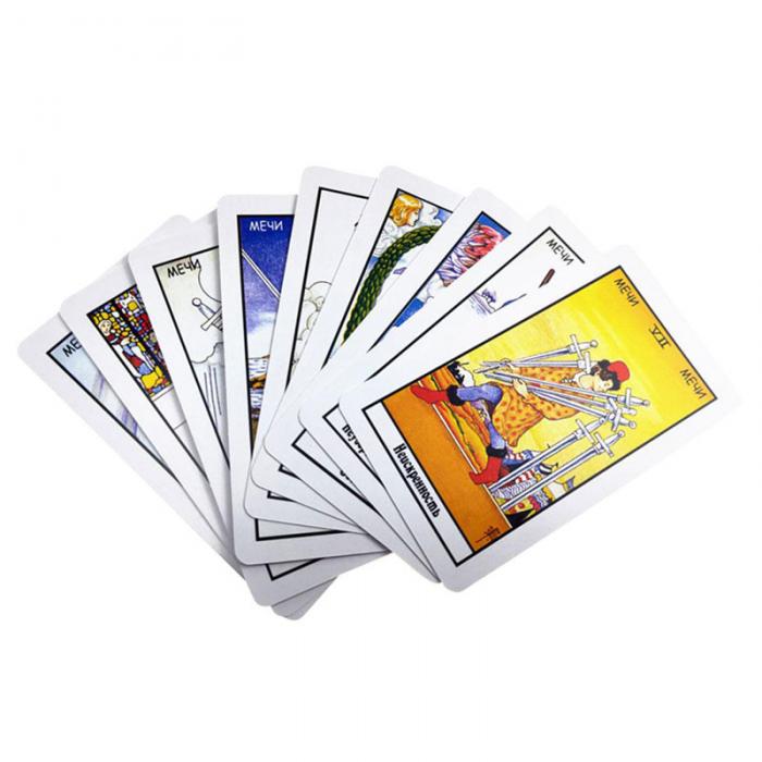 Russian Tarot Cards Full Set Mystical Divination Fate Prediction Family Party Board Game - 2