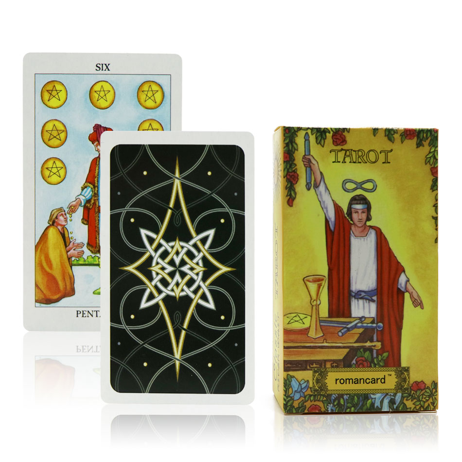 Radiant Rider Waite Colorful Tarot Deck Full English Version Game Board With Beautiful Storage Box - 1