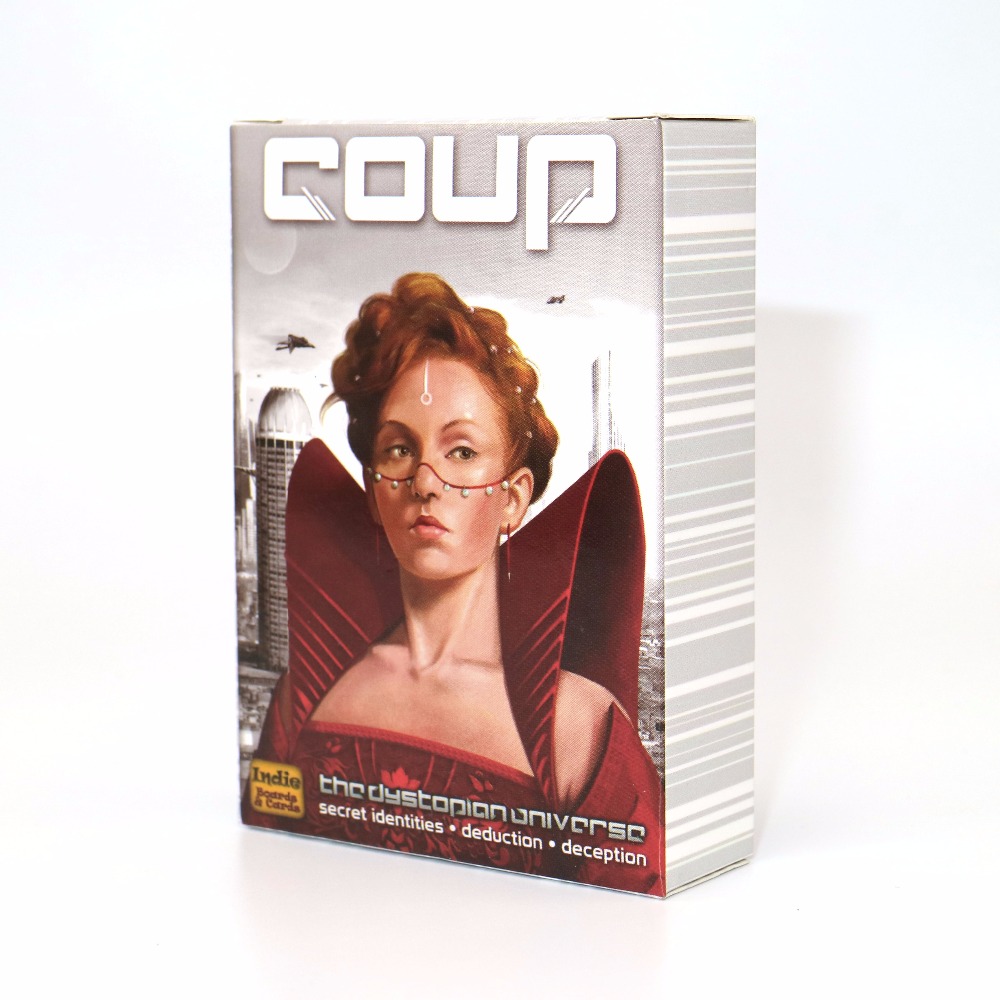 Coup Card Game Full English Version Exciting Family Board Party Game For Strategic Play - 1