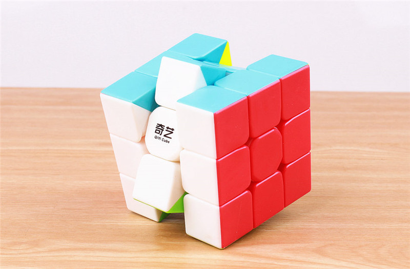 Qiyi Warrior S Professional 3x3 Speed Cube Puzzle Stickerless Montessori Educational Toy For Kids - 13