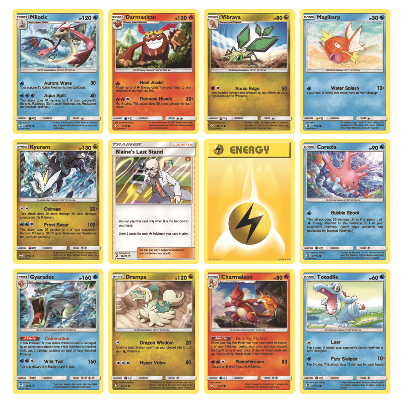 Pokemon Gx Ex Evolutions Trading Game Cards 324pcs Collectible Booster Box Set - 21