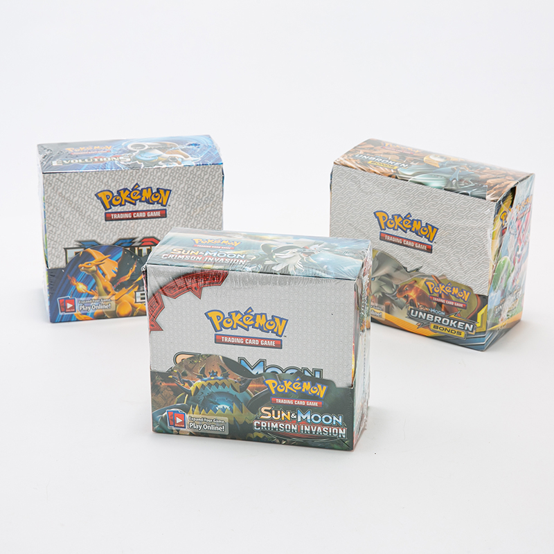 Pokemon Gx Ex Evolutions Trading Game Cards 324pcs Collectible Booster Box Set - 3