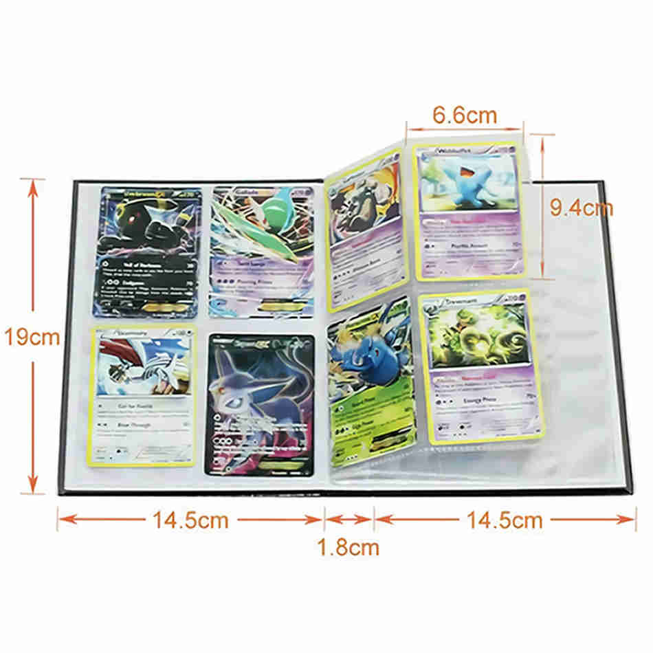 Pokemon Collection Album Takara Tomy 240pcs Game Cards Binder Cartoon Folder Kids Toy With Loaded List Holder - 5