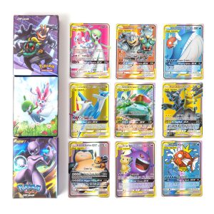 20 30 60 100 120 200pcs Game Collection Trading Pokemones Cards For Funs Children English Kids Toy