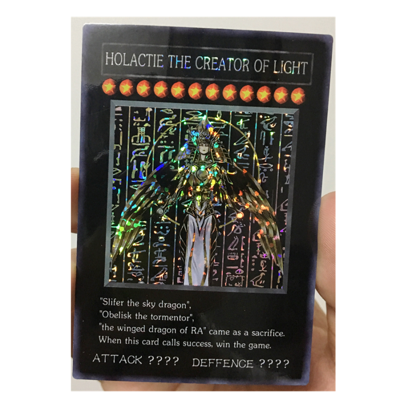 Yu Gi Oh Holactie Creator Of Light Collectible Anime Game Cards Free Shipping