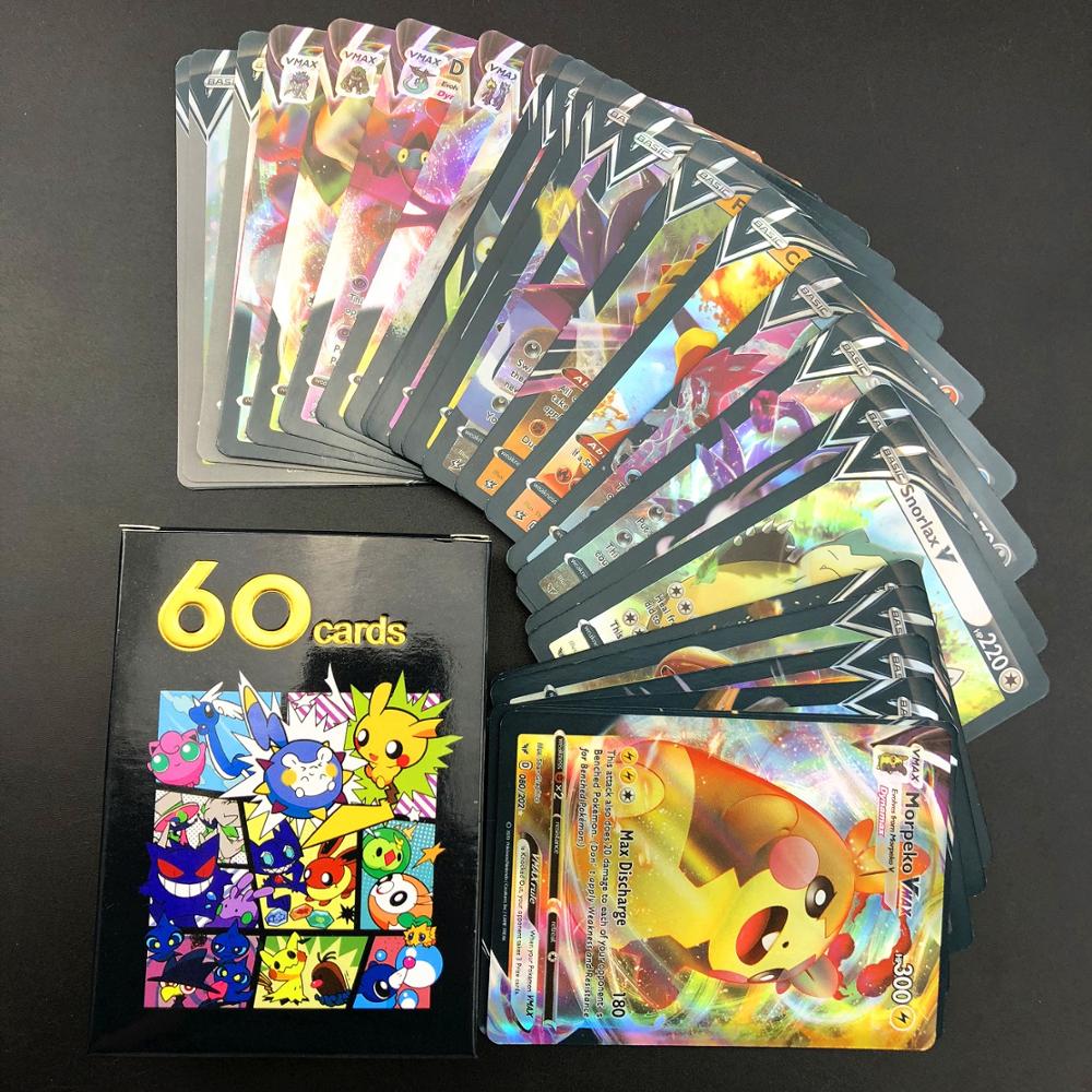 Pokemon V Vmax Gx Ex English Trading Card Game For Kids Gift