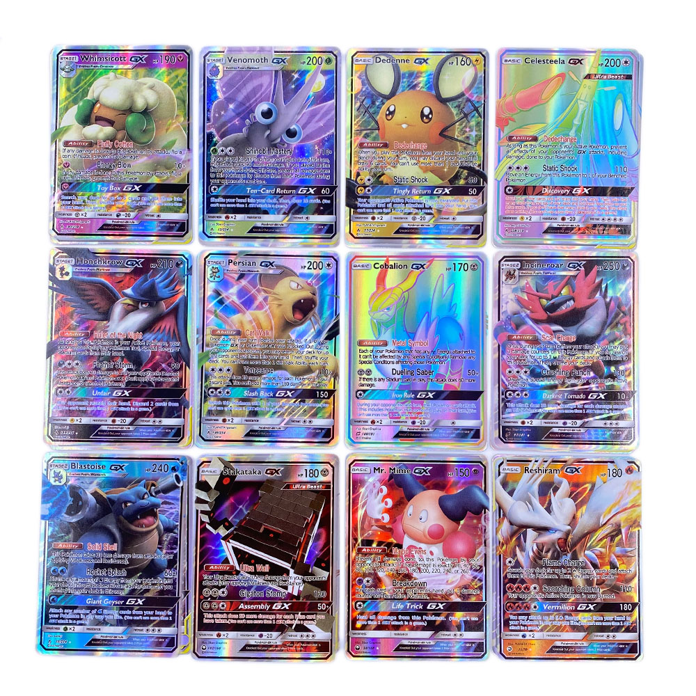 2023Newest Pokemon Vmax V GX Shiny Gold Metal Card Game Tag Team Fighting  Ordering Series Child Christmas Gift - AliExpress