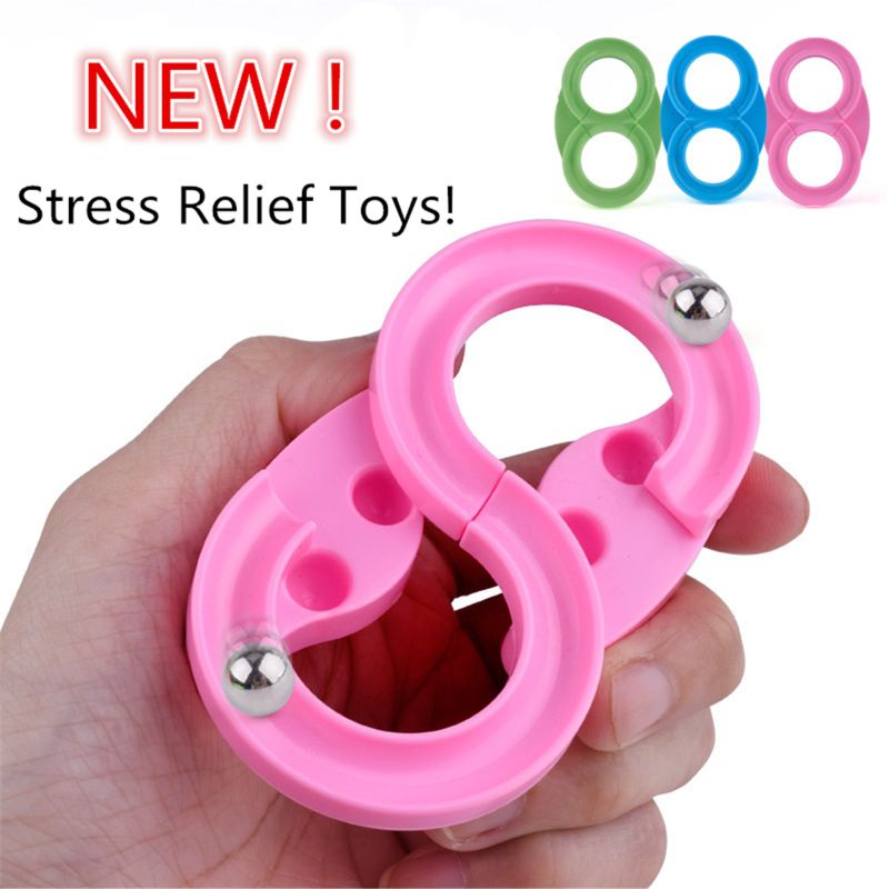 8track Fidget Pad Spinner Toy For Stress Relief Autism Adhd Anxiety Handheld Desk Plaything - 7