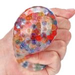 Spongy Rainbow Ball Toy Hot Bead Stress Squishy Relief Anti-stress Toys