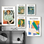 Vintage Matisse Wall Murals Decorative Prints for Living Room - 2