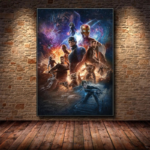 Avengers Poster Print Hulk Iron Man Thanos Captain America - 2