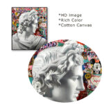 Goddess Home Wall Decor David Print Oil Canvas Sculpture Graffiti Art - 6