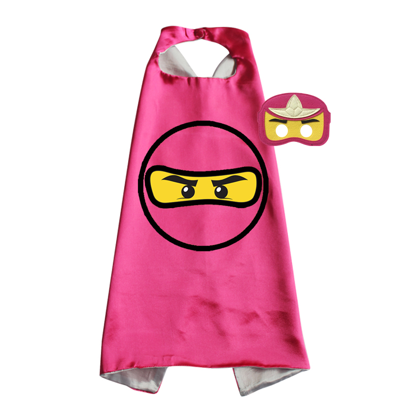 Superhero Ninja Costume With Capes Masks For Kids Birthday Christmas - 11
