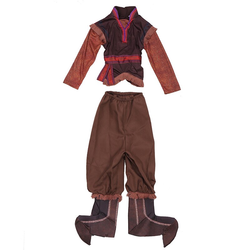 Kids Kristoff Cosplay Costume For Halloween Carnival And Movie Parties - 13