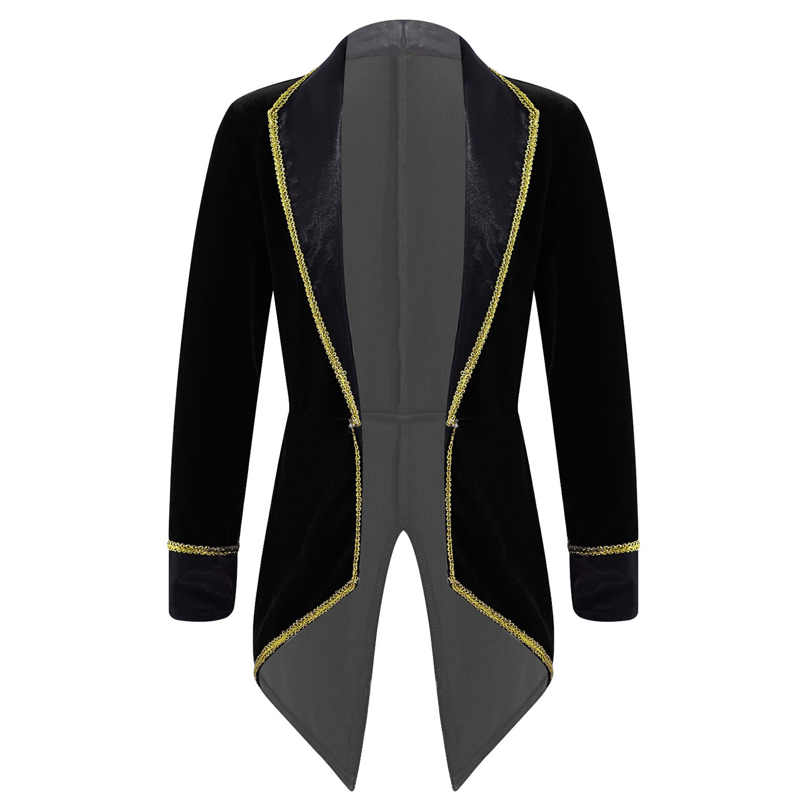 Kids Circus Ringmaster Costume Tailcoat Jacket For Halloween Christmas Carnival - 18