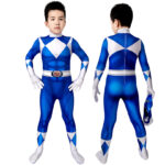 Boys Halloween Zentai Bodysuit Zyuranger Cosplay Carnival Costume For Kids - 6