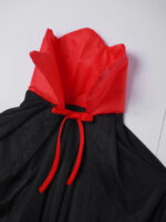 Kids Halloween Vampire Cloak Costume Boys Death Devil Cosplay Outfit - 5