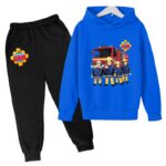 Fireman Sam Toddler Hoodie Set Casual Spring Autumn Sportswear Ages 312 - 2