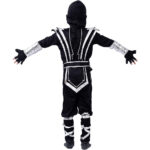 Kids Silver Dragon Ninja Superhero Cosplay Costume With For Halloween - 2
