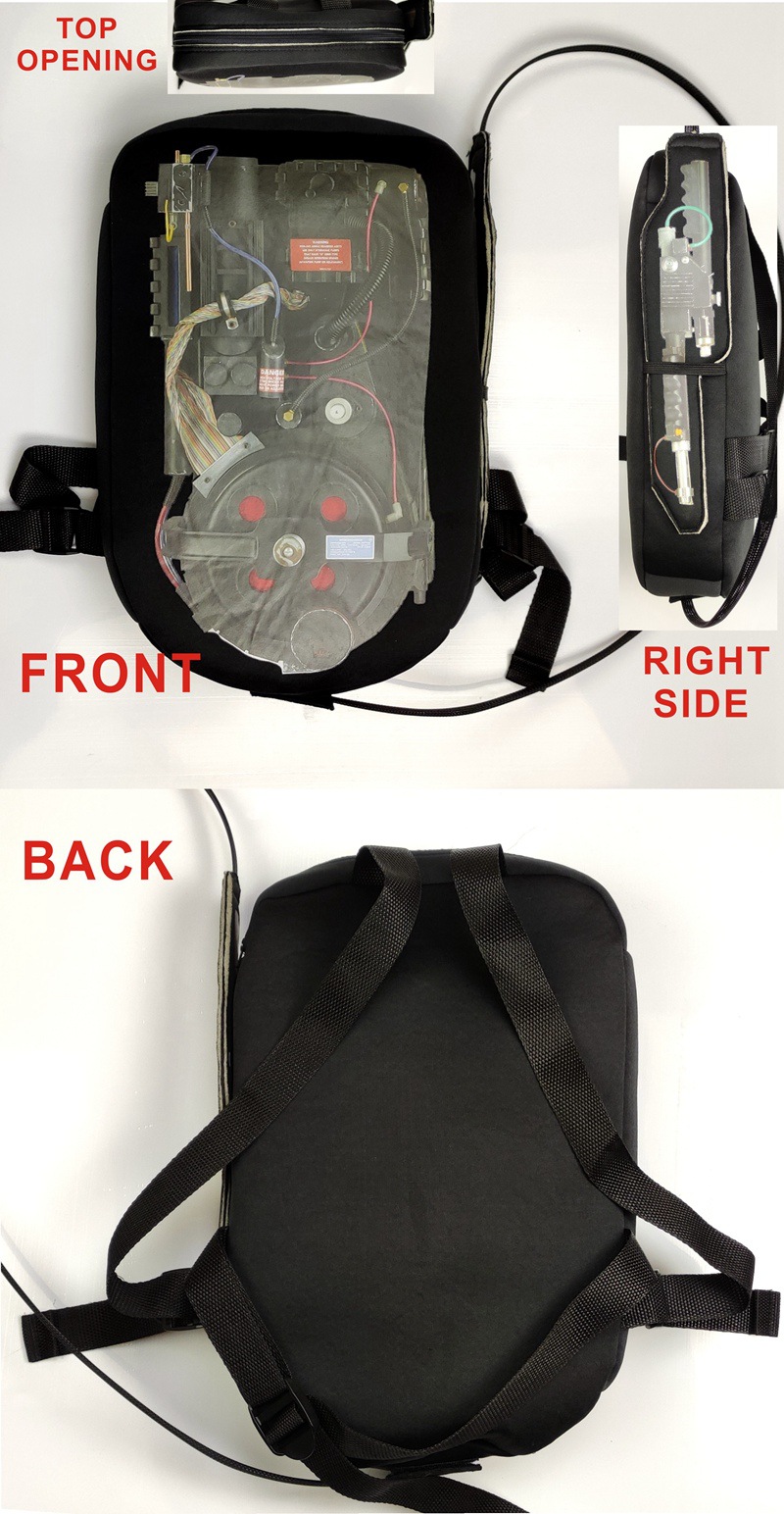 Kids Ghostbusters Halloween Cosplay Jumpsuit With Bag For Party Fun - 20