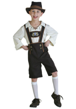 Bavarian Oktoberfest Boys Costume German Carnival Halloween Fancy Party Outfit - 4