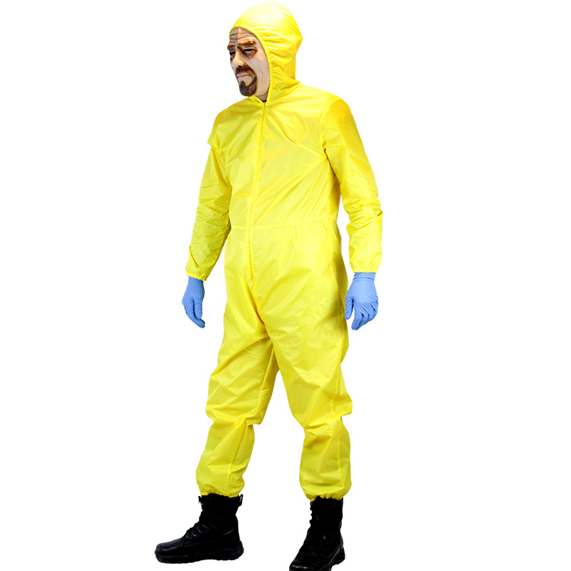 Breaking Bad Adult Halloween Costume American Drama Onepiece Uniform - 12