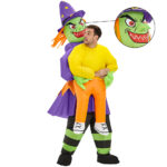 Adult Inflatable Ghost Witch Costume For Halloween Purim Anime Cosplay - 3