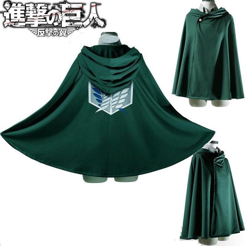 Attack On Titan Anime Cosplay Costume Shingeki No Kyojin Levi Cape - 10