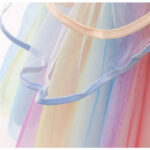 Pastel Rainbow Unicorn Tutu Dress For Girls Birthdayhalloween Costume - 4