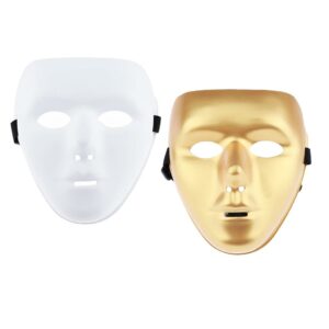 White Phantom Jabbawockeez Halloween Costume Mask Party Favor Accessory - 6