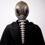 Sandman Morpheus Long Nose Mask Steampunk Latex Cosplay Halloween Costume Prop - 2