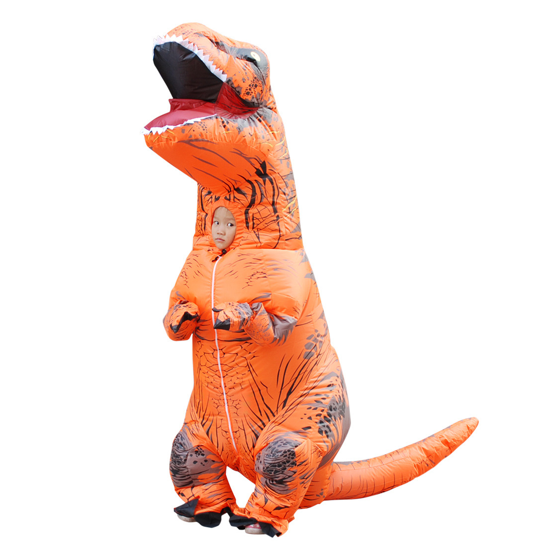 Adult Kids Inflatable Dinosaur Costume For Halloween Cosplay Parties - 16
