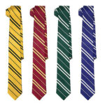 Magic College Cosplay Necktie Harris Badge Halloween Costume Accessory - 1