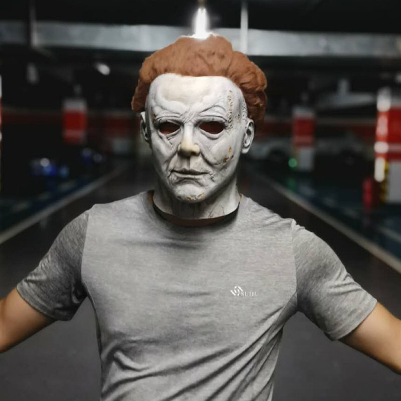 Michael Myers Halloween Full Head Latex Mask For Cosplay Masquerade - 7