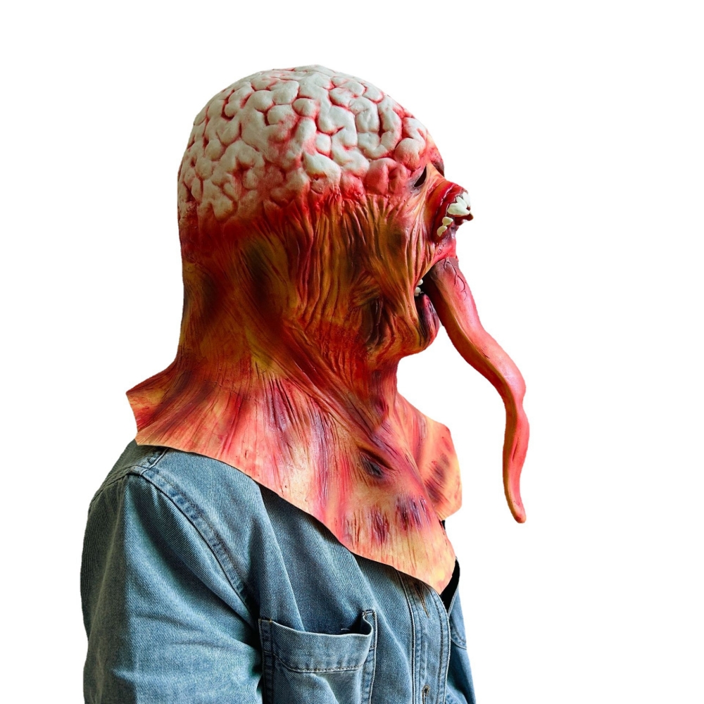 Resident Evil Monster Latex Cosplay Mask For Halloween Party Costume - 9