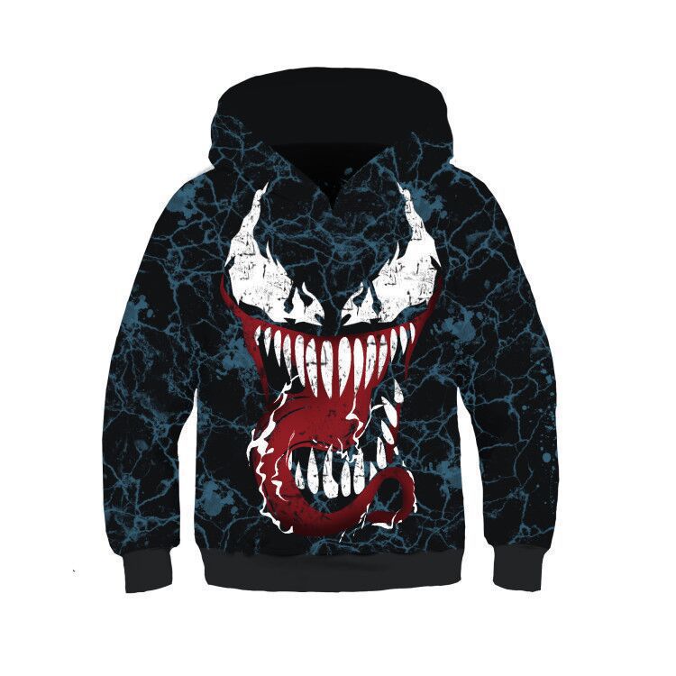 3d Spiderman Halloween Hoodie Kids Cosplay Jacket 313y Boysgirls Pullover - 15