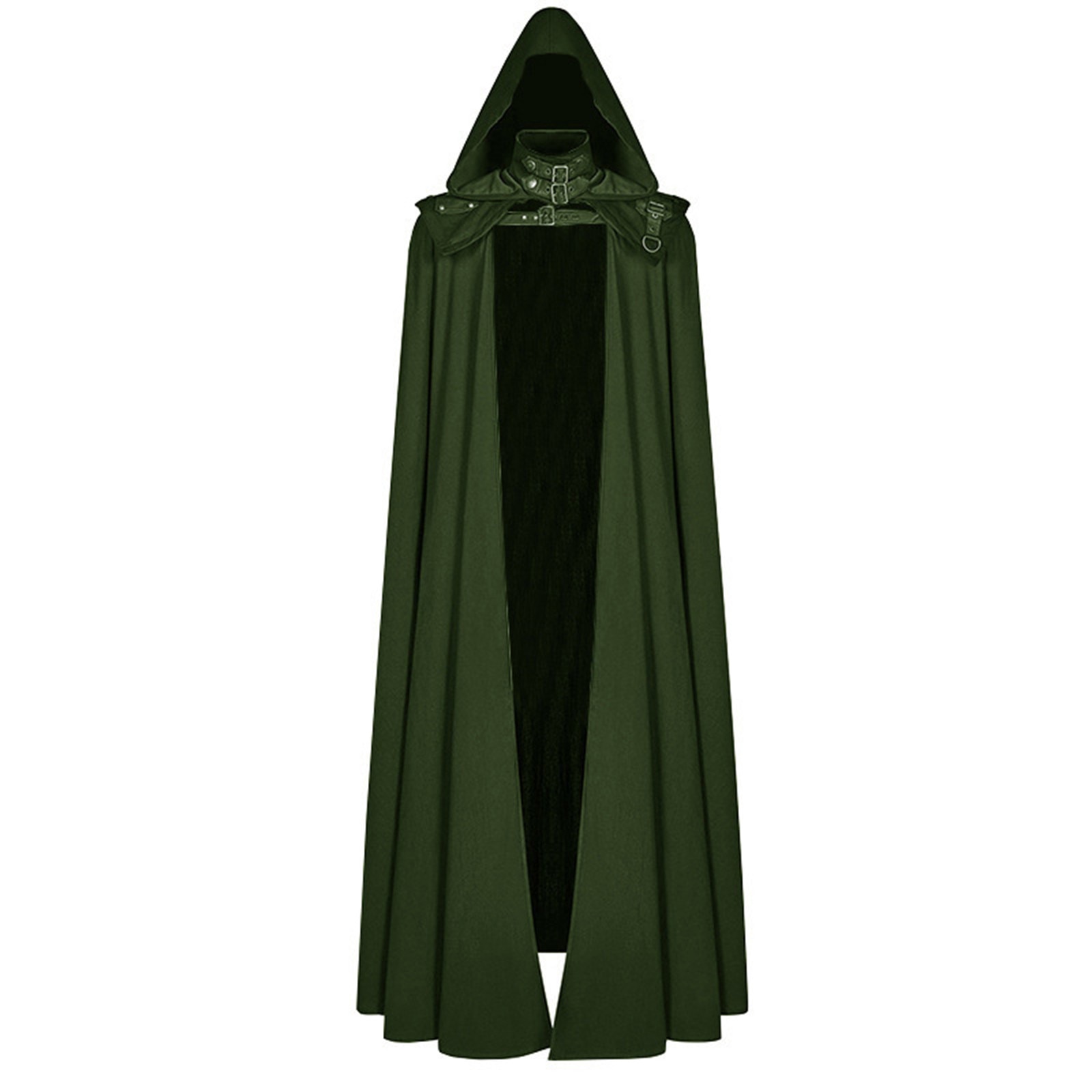 Mens Solid Color Laceup Halloween Robe Kids Loose Clergy Cape - 18