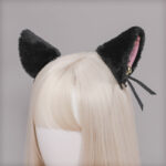 Lolita Cat Ear Plush Hair Clips Anime Cosplay Party Costume Accessories 2pcs - 5