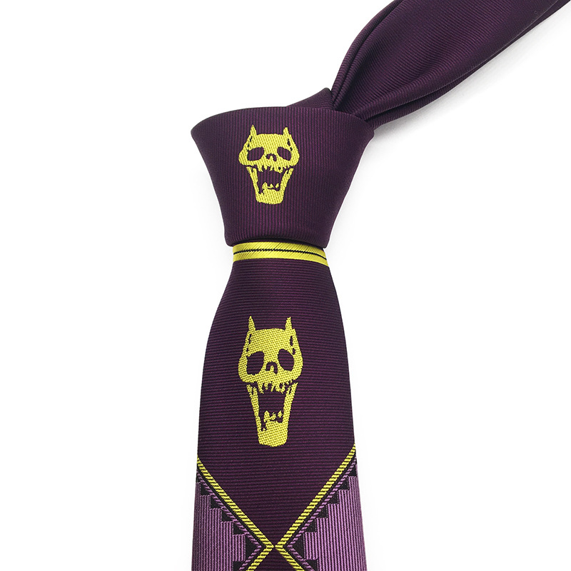 Jojos Bizarre Adventure Kira Yoshikage Cosplay Tie Killer Queen Costume Prop - 13