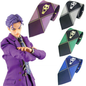 Jojos Bizarre Adventure Kira Yoshikage Cosplay Tie Killer Queen Costume Prop - 1