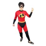 Kids Superhero Jumpsuit Family Cosplay Halloween Fancy Dress Costume - 6