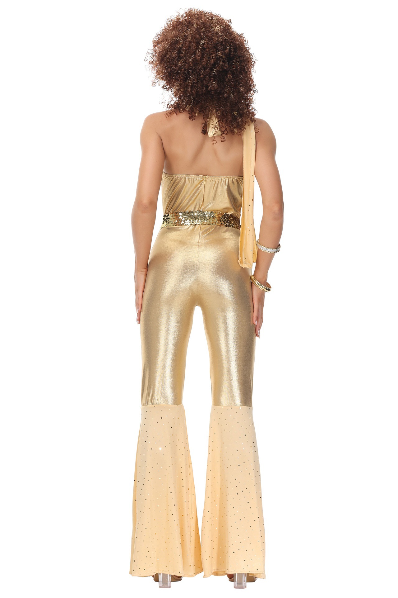 70s Inspired Hippie Disco Dress For Halloween Prom Hip Hop Performances - 26