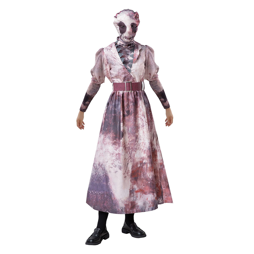 Adult Vampire Halloween Costume Womens Scary Zombie Witch Cosplay Outfit - 17