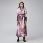 Adult Vampire Halloween Costume Womens Scary Zombie Witch Cosplay Outfit - 6
