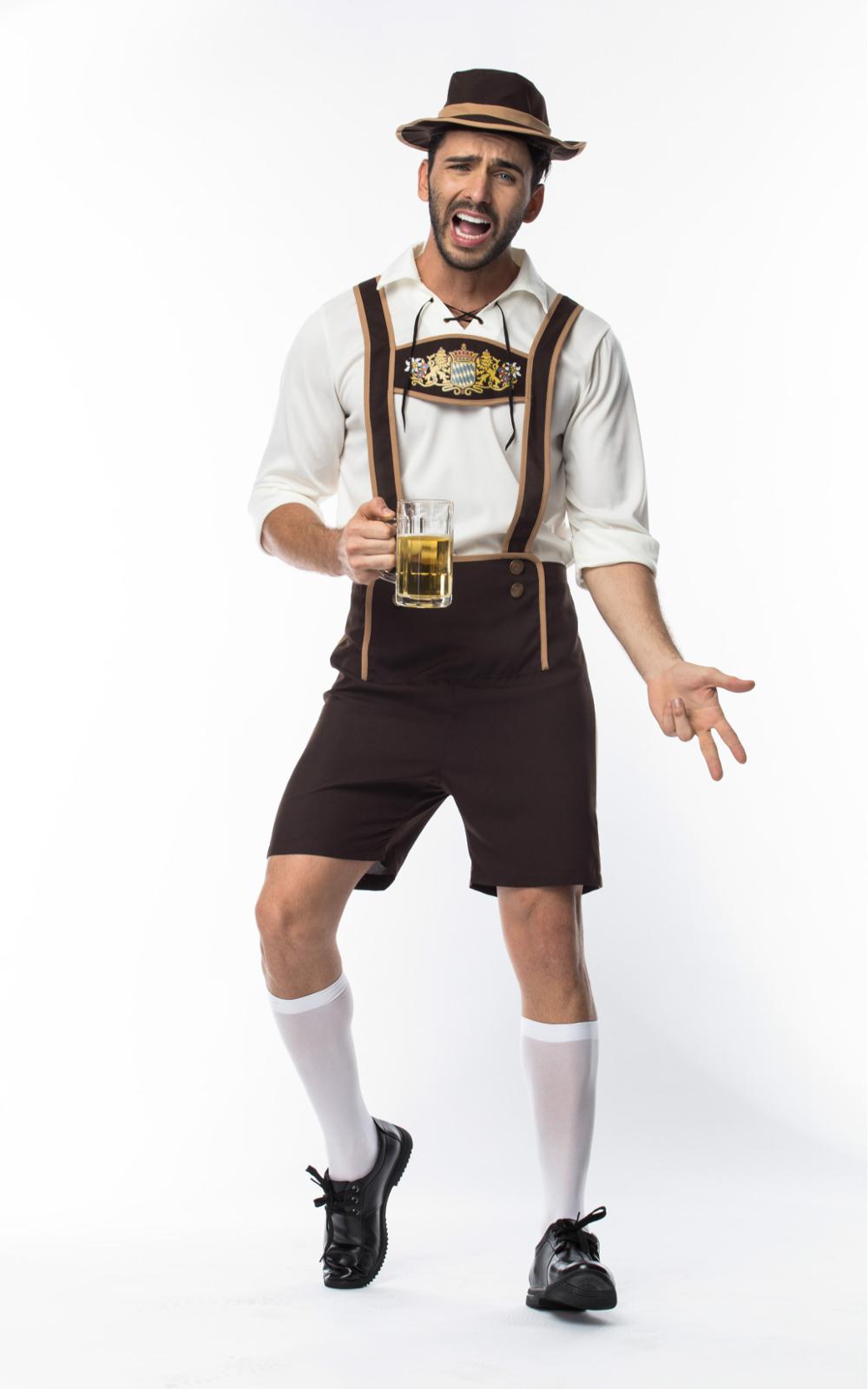 Womens Oktoberfest Bavarian Maid Costume Beer Carnival Party Dirndl Outfit - 9