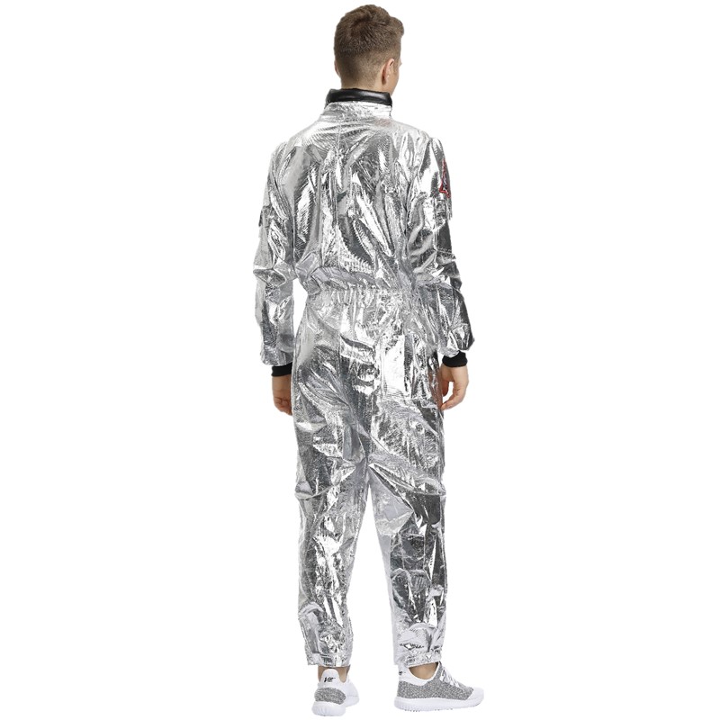 Unisex Astronaut Costume Kids Cosplay Jumpsuit For Halloween Carnival Parties - 10