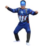 3piece Marvel Superhero Cosplay Costume Set For Adults And Kids - 2